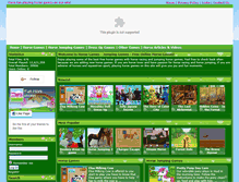 Tablet Screenshot of funhorsegames.net